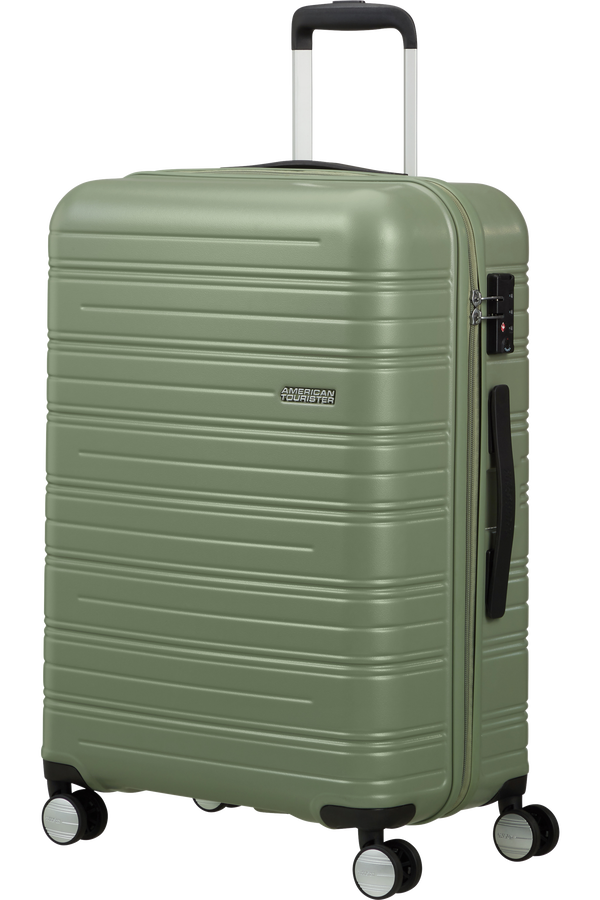 American Tourister High Turn SPINNER 67/24 TSA 67cm  Matt Sage Khaki