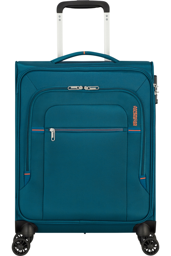 American Tourister Crosstrack Spinner 55cm  Navy/Orange